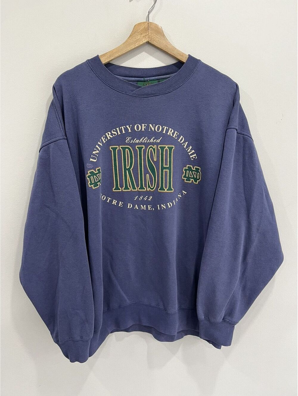Vintage Notre Dame Sweater Sweatshirt